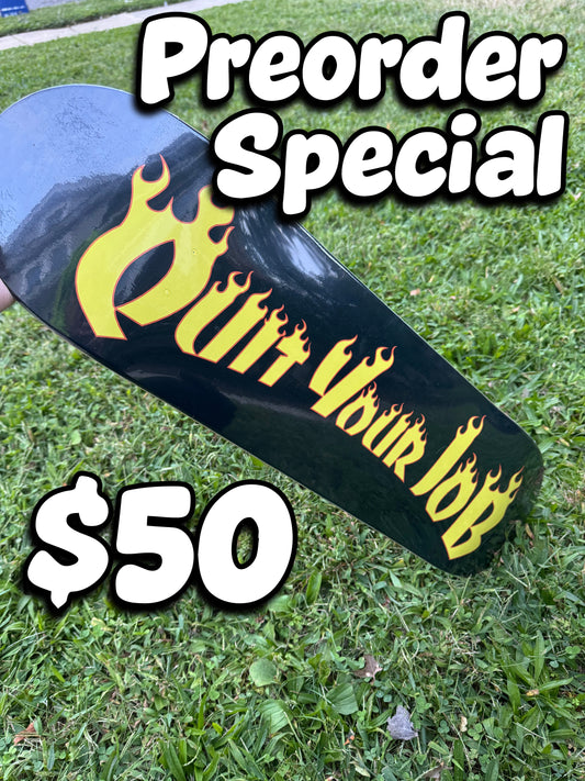 Pre-Order $50 Special Flame Board