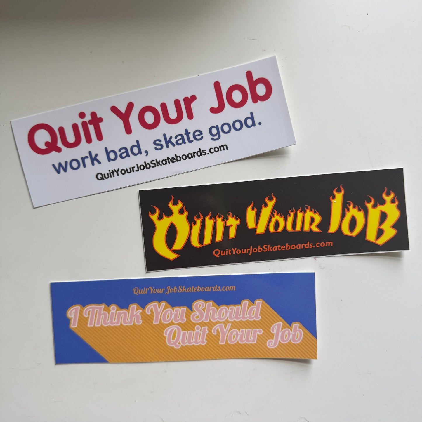 Quit Your Job Sticker Pack – 3 Piece Set