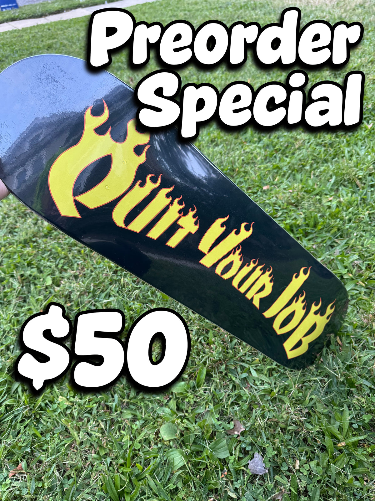 Pre-Order $50 Special Flame Board
