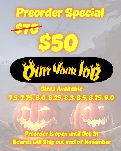 Pre-Order $50 Special Flame Board