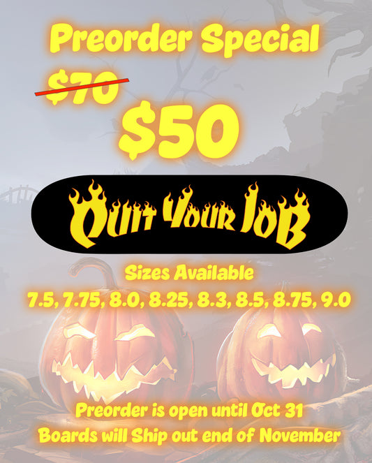 Pre-Order $50 Special Flame Board